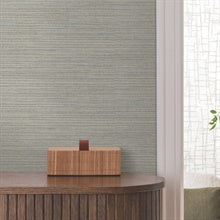 Rhett Dark Green by Warner Striated Wallpaper – Brewster Home Fashions 4207-5429