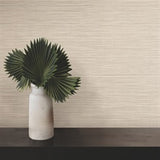 Lorn Light Brown by Warner Faux Grasscloth Wallpaper – Brewster 4207-5431