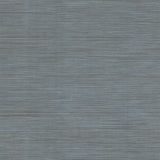 Lorn Blue Faux Grasscloth Wallpaper by Warner, 27 in x 27 ft roll