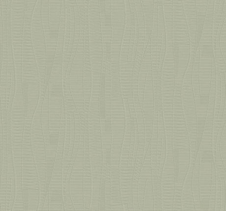 Amir Light Green Embossed Wallpaper texture and room detail