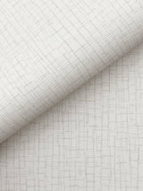 Aden White by Warner Linear Abstract Wallpaper – Brewster Home Fashions 4207-5449