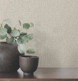 Aden Taupe by Warner Linear Abstract Wallpaper – Brewster Home Fashions 4207-5451
