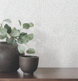 Aden Sea Green by Warner Linear Abstract Wallpaper – Brewster Home Fashions 4207-5453