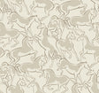 Dressage Beige Stallions Wallpaper by Ronald Redding - 4211-83503