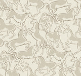 Dressage Beige Stallions Wallpaper by Ronald Redding - 4211-83503