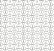 Polo White Horse Bits Wallpaper in White by Ronald Redding - geometric equestrian pattern with grey horse bits motif on a crisp white background