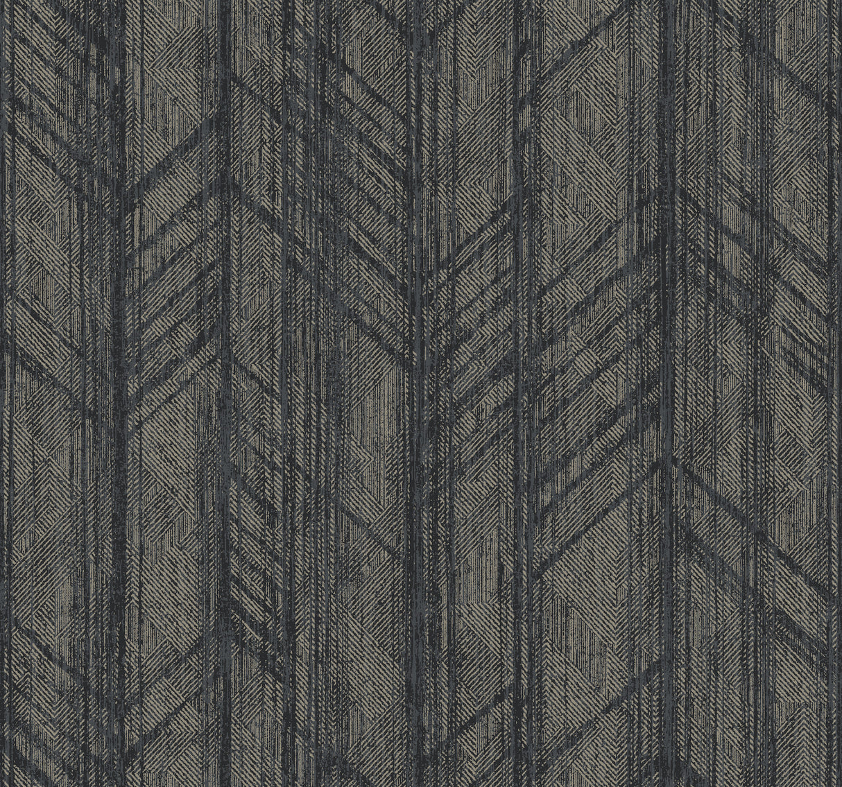 Winthrop Slate Geometric Wallpaper by Ronald Redding 4211-83520