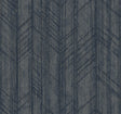 Winthrop Navy Geometric Wallpaper by Ronald Redding - 4211-83523