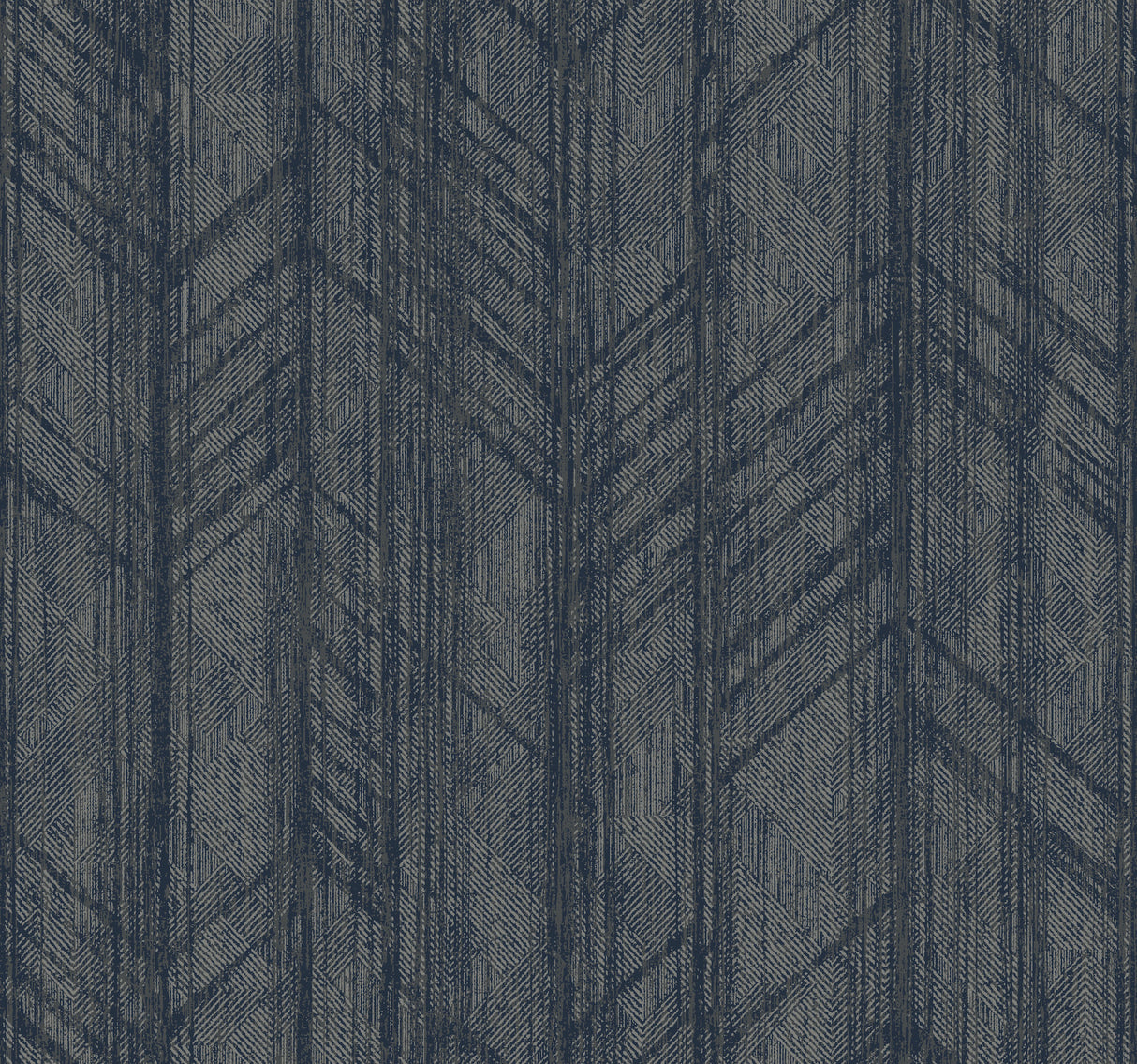 Winthrop Navy Geometric Wallpaper by Ronald Redding - 4211-83523