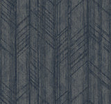 Winthrop Navy Geometric Wallpaper by Ronald Redding - 4211-83523