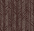Winthrop Merlot Geometric Wallpaper by Ronald Redding - 4211-83524