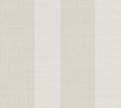 Archer Stripe Light Grey Faux Linen Wallpaper by Ronald Redding Private Reserve 4211-83526