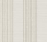 Archer Stripe Light Grey Faux Linen Wallpaper by Ronald Redding Private Reserve 4211-83526