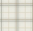 Lakeside Plaid Beige Tailored Wallpaper by Ronald Redding - 4211-83532