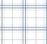 Lakeside Plaid Blue Tailored Wallpaper by Ronald Redding - 4211-83534