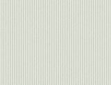 Ticking Stripe Sage Faux Linen Wallpaper by Ronald Redding - 4211-83543