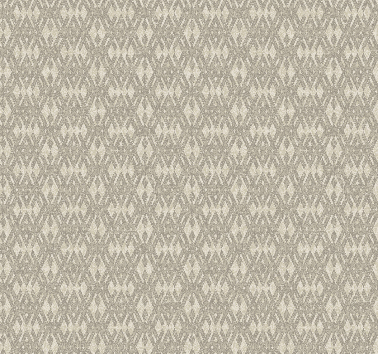 Radcliffe Taupe Diamond Motif Wallpaper by Ronald Redding - 4211-83547