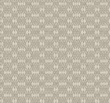 Radcliffe Taupe Diamond Motif Wallpaper by Ronald Redding - 4211-83547