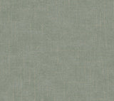 Saratoga Jade Faux Linen Textured Wallpaper by Ronald Redding - 4211-83549