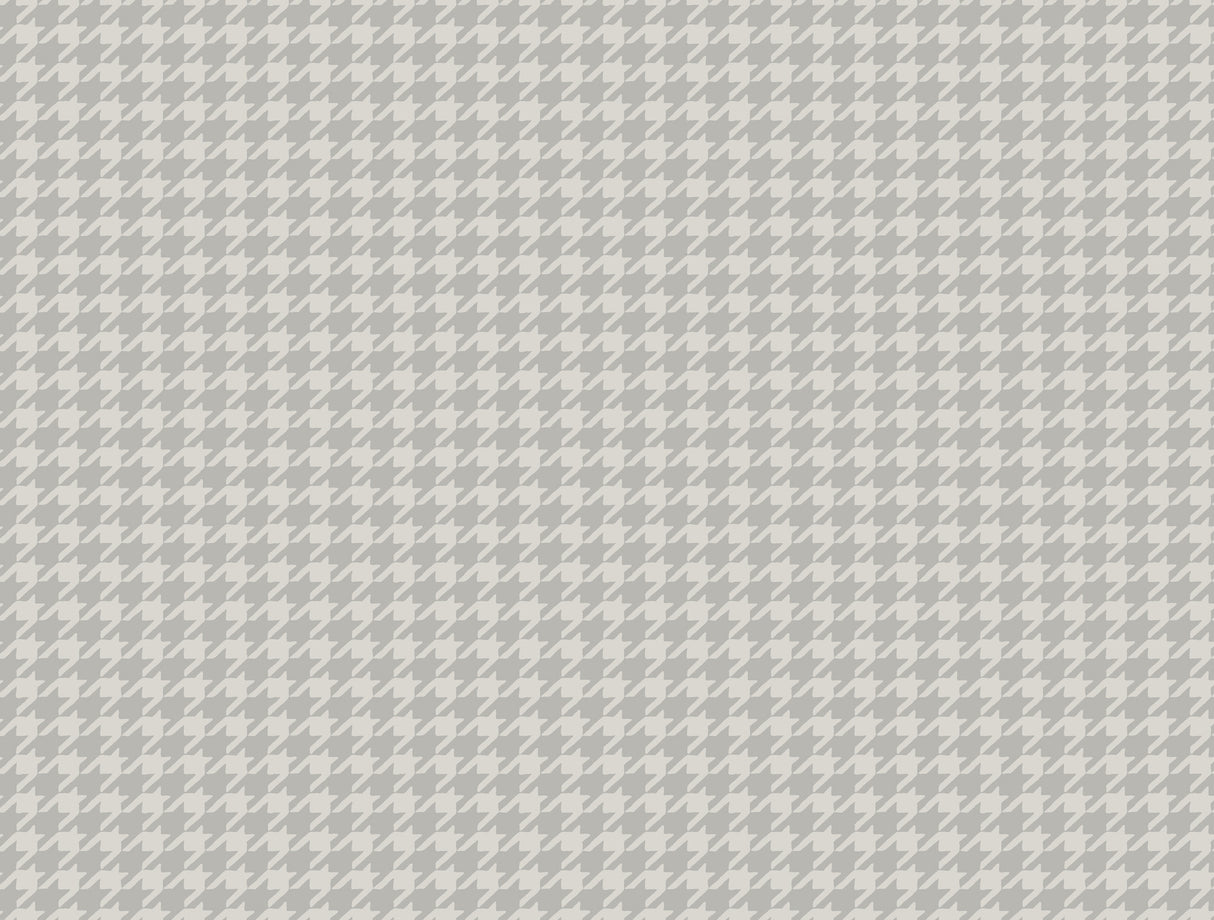 Watson Dark Grey Houndstooth Wallpaper by Ronald Redding - 4211-83558
