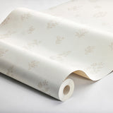 Petit Fleurs Natural by Boråstapeter Small-Scale Floral Wallpaper – Schumacher 4265