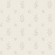 Petit Fleurs wallpaper in natural by Boråstapeter for Schumacher, featuring delicate wildflower sprigs in a small-scale floral pattern.
