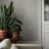 Golden Arches Stone and Gold by Boråstapeter Art Deco Wallpaper – Schumacher 4274
