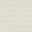 Golden Arches wallpaper in stone and gold with overlapping arches and subtle metallic accents, designed by Boråstapeter for Schumacher.