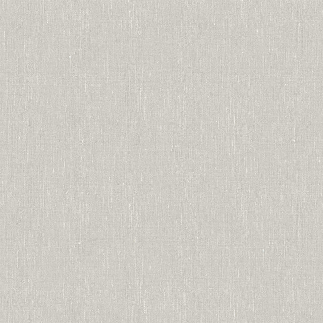 Linen Soaped Oak wallpaper by Boråstapeter for Schumacher, minimalist textured non-woven wallcovering roll and detail view.