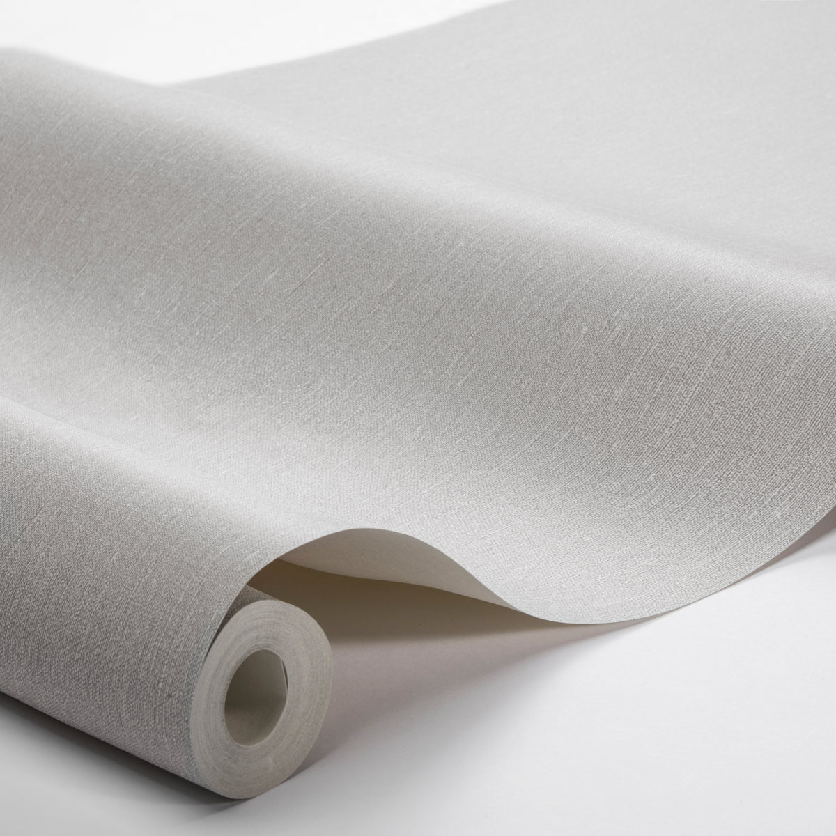 Linen Dove Grey by Boråstapeter Minimalist Textured Wallpaper – Schumacher 4416