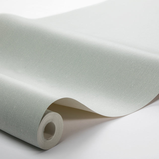 Linen Jade by Boråstapeter Minimalist Textured Wallpaper – Schumacher 4419