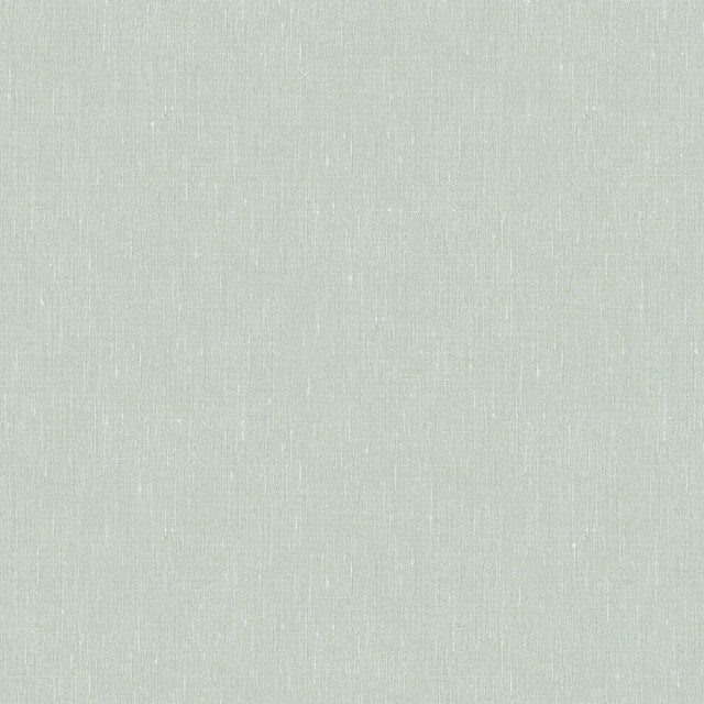 Linen Jade wallpaper by Boråstapeter for Schumacher, minimalist textured non-woven wallcovering roll