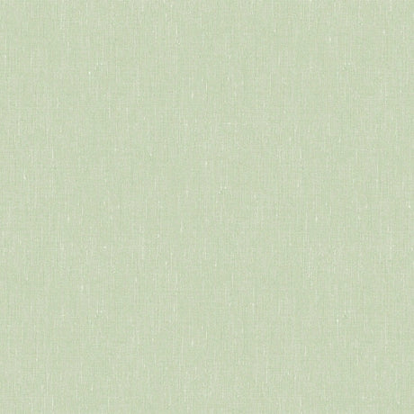 Linen Leaf Green wallpaper by Boråstapeter for Schumacher, minimalist textured non-woven wallcovering roll