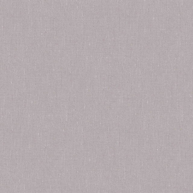 Linen Lavender Blush wallpaper by Boråstapeter for Schumacher, textured non-woven wallcovering roll and close-up view.