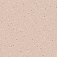 Johan Petal by Boråstapeter, a splatter-paint dotted wallpaper in soft pink tones, shown in detail and styled interior.