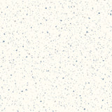 Johan splatter-paint blue dotted wallpaper by Boråstapeter for Schumacher