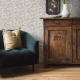 Waldemar Soft Blue by Boråstapeter Lush Leafy Scenic Wallpaper – Schumacher 4546