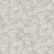 Waldemar Soft Blue wallpaper by Boråstapeter for Schumacher, lush leafy pattern inspired by 19th-century tapestries