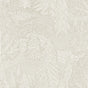 Northern Forest wallpaper by Boråstapeter for Schumacher, featuring a stylized Nordic landscape in ivory.