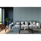 Panacea Blue by Belgravia Decor Wood Wallpaper – Brewster Home Fashions BG1164