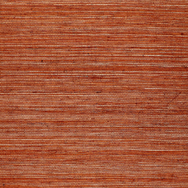 Strie Sisal Woodrose natural grasscloth wallpaper by Schumacher