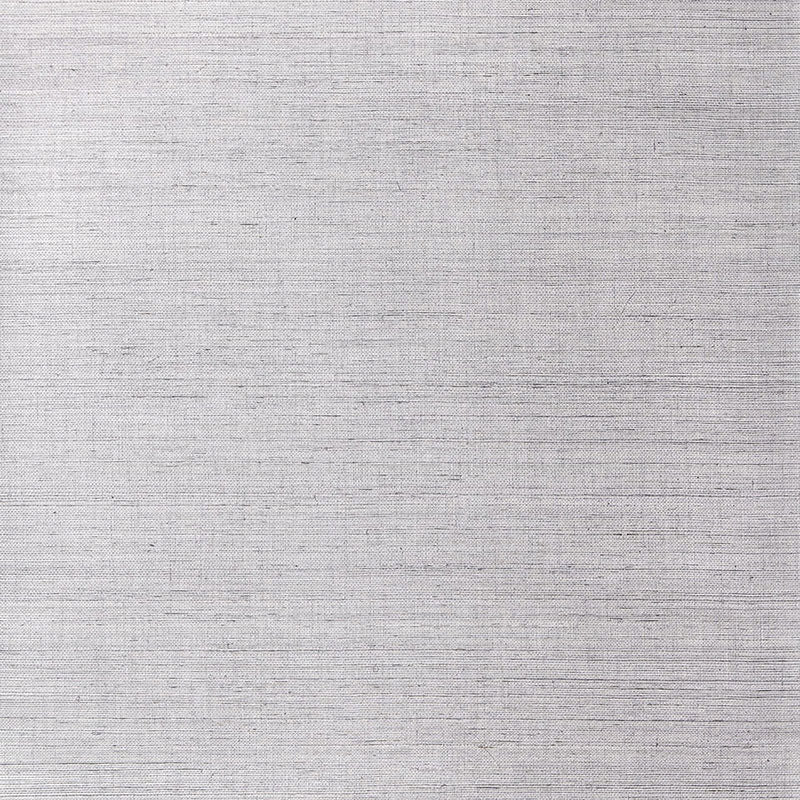 Suwon Sisal Sharkskin wallcovering by Schumacher in a refined, textured grey sisal look.