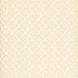 Scallop Filigree cream wallpaper with a stylized, scrolling filigree pattern by Schumacher