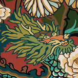 CHIANG MAI DRAGON Lacquer by Schumacher Iconic Chinoiserie Dragon Wallpaper – Schumacher 5001061