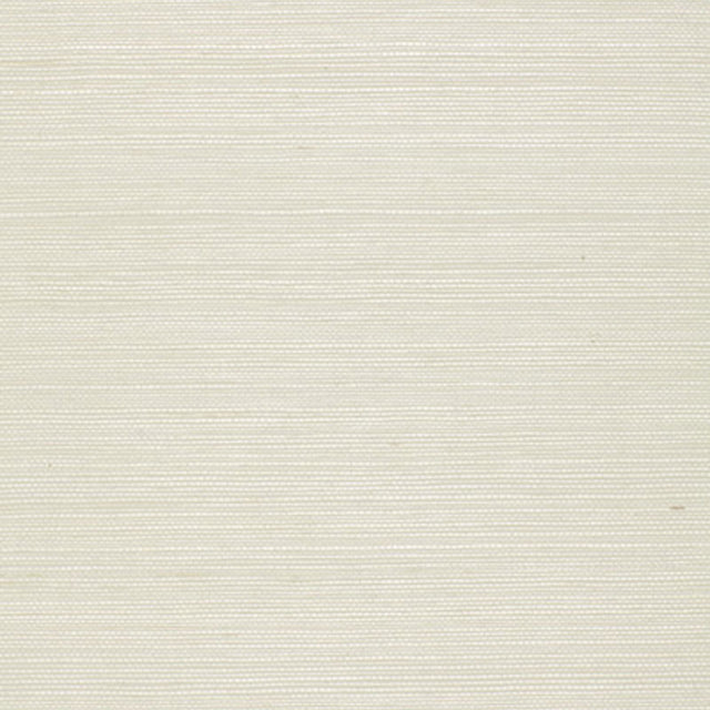 ONNA SISAL Ivory natural grasscloth wallcovering by Schumacher