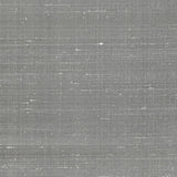 Shijin Silk Silver wallcovering by Schumacher, 100% silk texture in a silver colorway