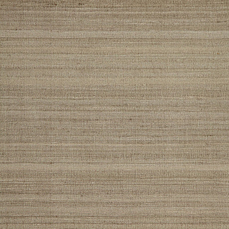 KAJI SILK natural grasscloth wallcovering in brown by Schumacher