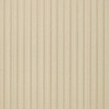 Sanford Strie Bone wallpaper by Schumacher featuring a subtle vertical stripe pattern in neutral tones.