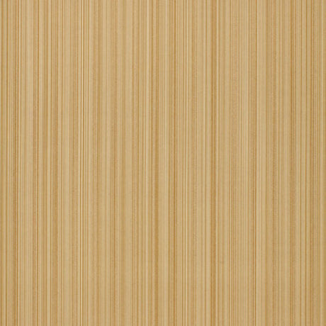 Sanford Strie camel colorway wallpaper with a vertical strie pattern by Schumacher