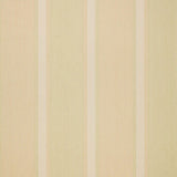 Lucera Stripe Lemon Lime wallpaper with vertical stripes in soft yellow and green by Schumacher